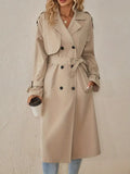 Tijdloze lange trenchcoat voor dames – Sophie