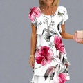 Florale maxi jurk dames luchtig elegant zomer - Ismene