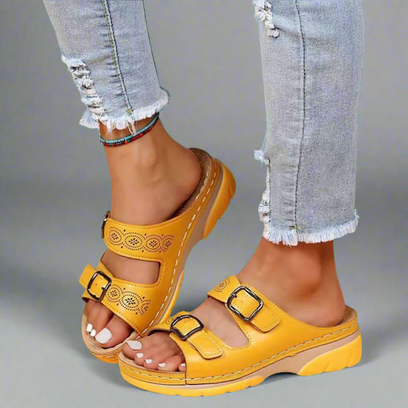 Wedge sandalen dames comfortabel stijlvol zomer - Solena