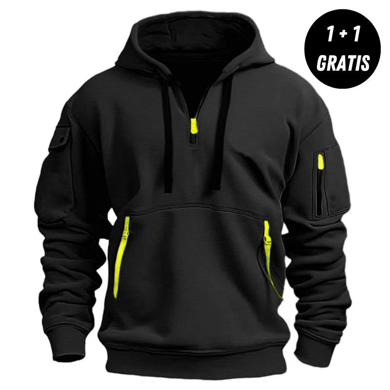Comfortabele en stijlvolle hoodie voor koud weer - Eelco