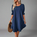 Maxi zomerjurk dames ademend comfortabel elegant - Cyrnelda