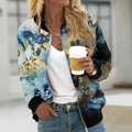 Casual damesjack met bloemenprint – Julia