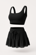 Zomer Rok Met Ingebouwd Broekje Comfort Fit – Pirouette