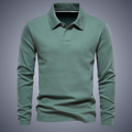 Warme heren polo met stijlvolle pasvorm – Noah