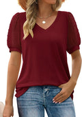Elegante V-hals Top voor Dames – Lena
