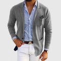 Heren blazer van premium katoen met moderne pasvorm – Alaric