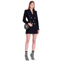 Elegante blazerjurk met riem en luxe details – Victoria