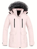 Stijlvolle dames winterjas met warme voering – Evelyne