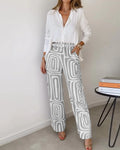 Twee-Delige Dames Set Comfort Chic Stijl – Valerisso