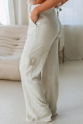Trendy casual broek met rechte pijpen – Sophie