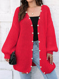 Stijlvolle dames cardigan met knoopsluiting – Elise