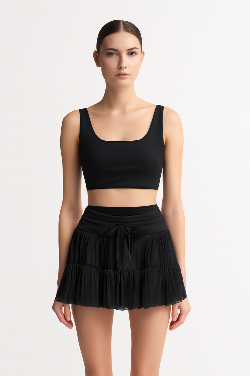 Zomer Rok Met Ingebouwd Broekje Comfort Fit – Pirouette