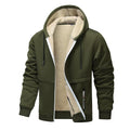 Warme fleece heren hoodie voor herfst en winter – Lars