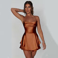 Elegante Satijnen Mini Dress - Satin Siren Mini Jurk