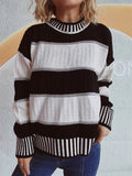Casual dames sweater met ronde hals – Livia