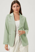 Casual Blazer met Stijlvolle Snit – Laura
