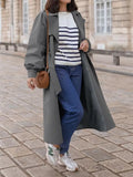 Tijdloze dames trenchcoat met ceintuur – Olivia