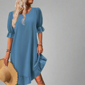 Maxi zomerjurk dames ademend comfortabel elegant - Cyrnelda