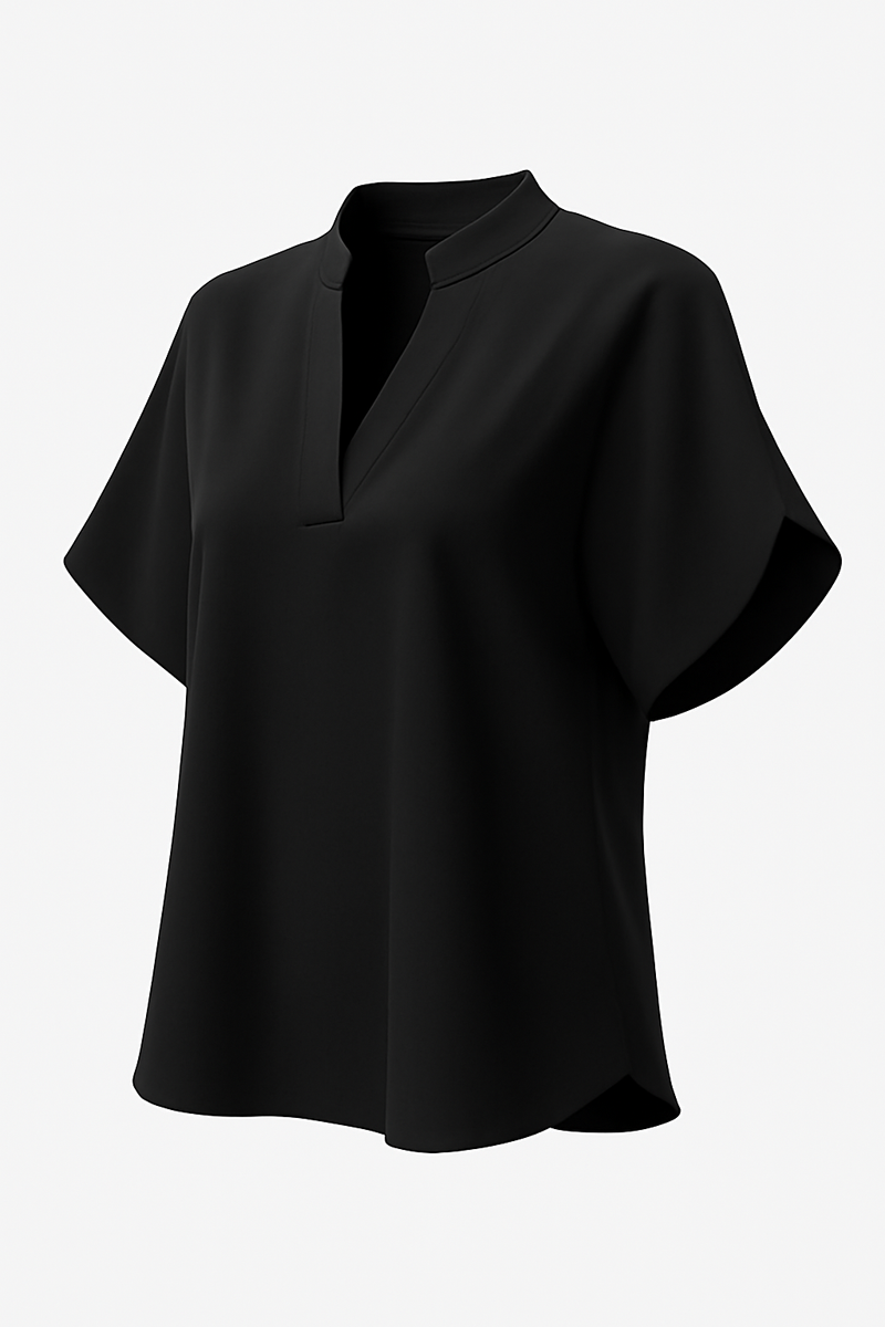 Casual Blouse met Korte Mouwen – Eliana