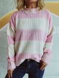 Casual dames sweater met ronde hals – Livia