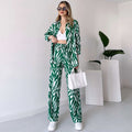 Luxe dames set met zachte stof en chique flair – Elurea