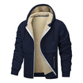 Warme fleece heren hoodie voor herfst en winter – Lars