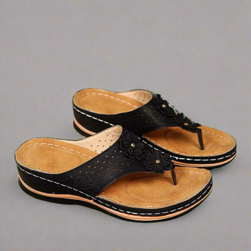 Comfort sandalen dames brede voeten ondersteuning - Ursaline