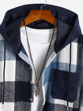 Hoodie met klassiek ruitpatroon voor koude dagen - Jochem