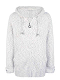 Comfortabele dameshoodie met rits – Evelien