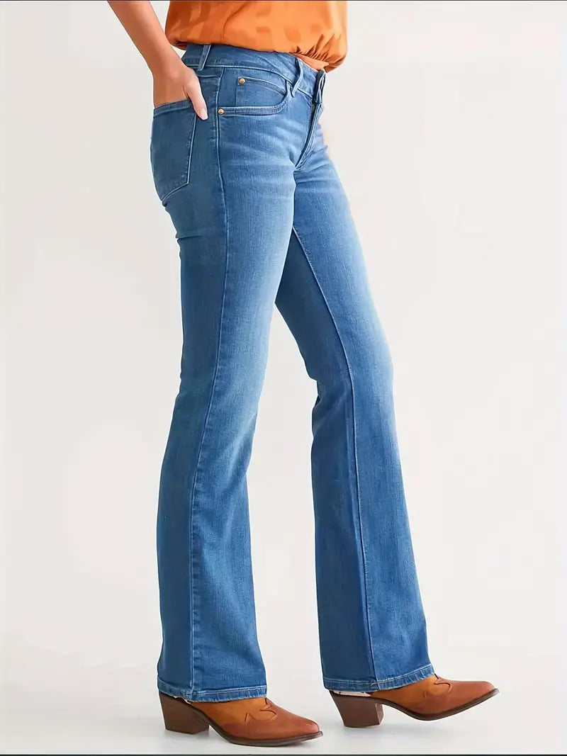 Comfortabele casual denim jeans voor dames – Elise