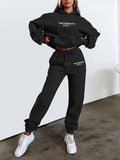 Comfortabele Hoodie en Joggingbroek Set voor Casual Dagen – Anneliese