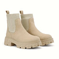 Stijlvolle Chelsea boots met dikke zool voor dames - Luna