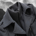 Elegante winterjas van wol voor heren – Jasper
