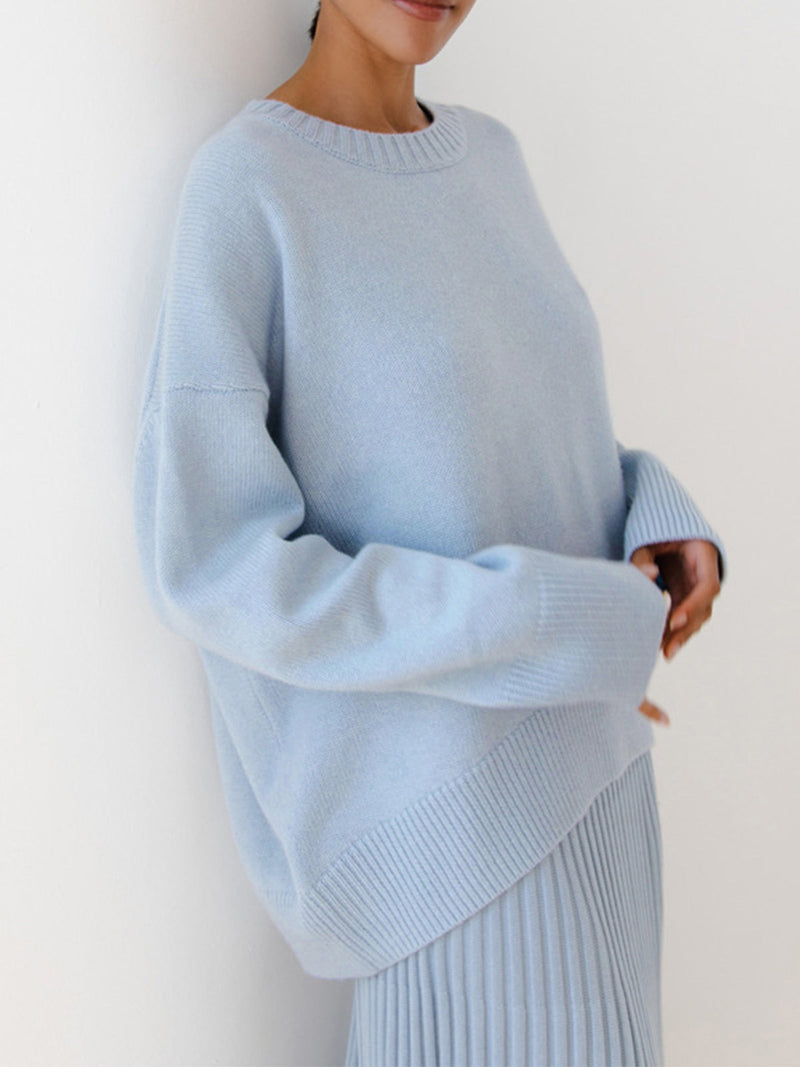 Oversized Pullover Trui met Moderne Look – Emma