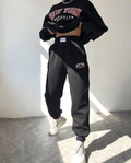 Dames cozy jogging set met relaxte pasvorm – Nova