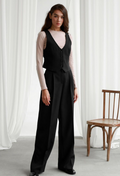 Dames Hoge Taille Wijde Pijpen Broek – Isabella