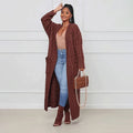 Relaxed Long Cardigan with Cozy Fit – Alvina