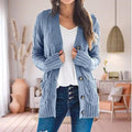 Gebreid Damesvest met Losse Pasvorm – Olivia