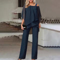 Elegante Tweedelige Set Voor Speciale Avonden – Lena