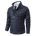 Stijlvolle Gewatteerde Herenjas met Slim Fit – Evandro