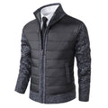 Stijlvolle Gewatteerde Herenjas met Slim Fit – Evandro