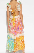 Zomerse bloemenjurk voor dames met elegante snit – Fleur