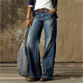 Dames Wijde Pijpen Jeans - Versia