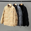 Warme Corduroy Winterjas voor Comfort en Stijl - Abbo