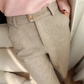 Op Maat Gemaakte Hoge Taille Heren Harem Broek – Raphael