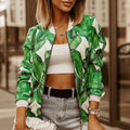 Bloemenprint bomberjack dames – Emma