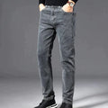 Stretchdenim jeans met slanke pasvorm voor heren – Elias