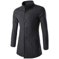 Heren Slim-Fit Winterjas met Staande Kraag - Eduard