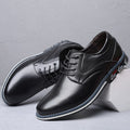 Heren Leren Veterschoenen Oxford Dress Shoes - Leren