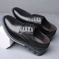 Heren Leren Veterschoenen Oxford Dress Shoes - Leren